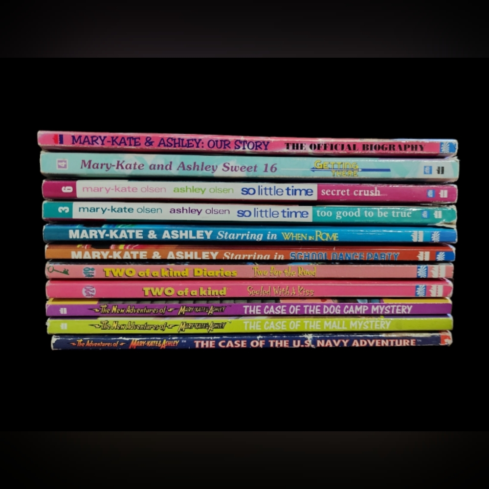 Vintage Mary-Kate and Ashley Assorted Books Set of 12
